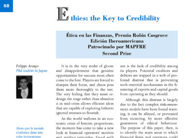 Ethics: the Key to Credibility by Felippe Araujo