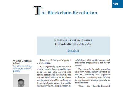 The Blockchain Revolution by Witold Gromala